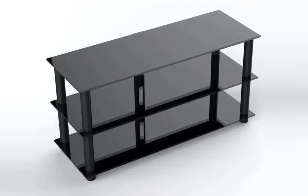 Стойки и тумбы для HI-FI техники Norstone EPUR 3 AV BLACK SATIN