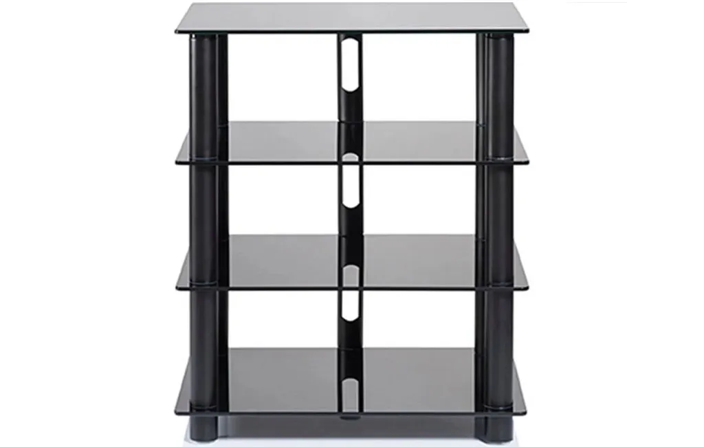 Стійки та тумби для HI-FI техніки Norstone Epur 4 HIFI Black Satin