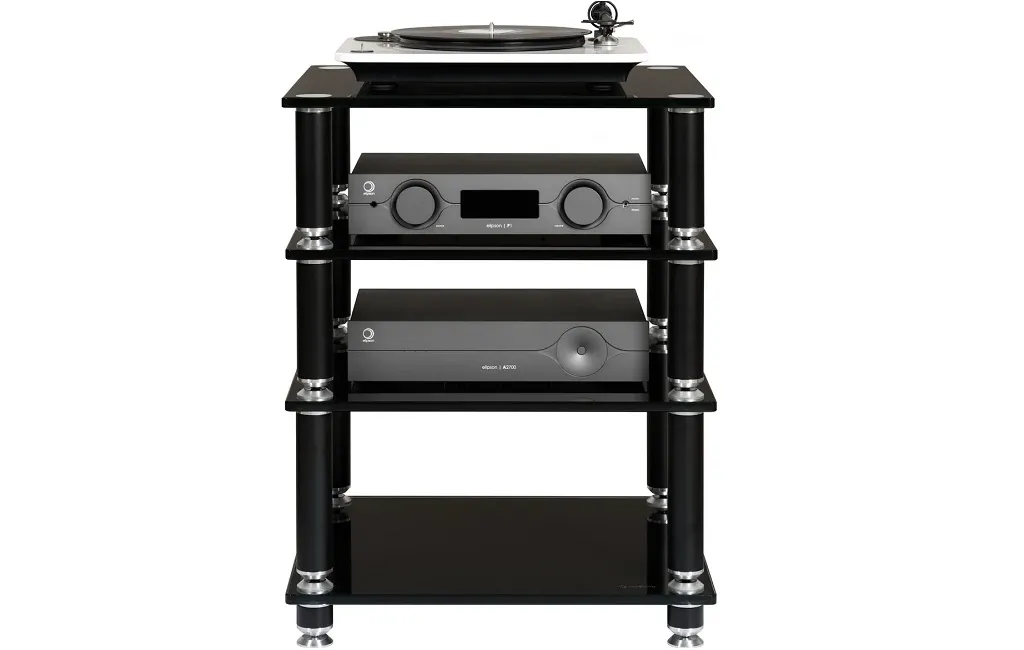 Стійки та тумби для HI-FI техніки NORSTONE STABBL BLACK 600mm HIFI FURNITURE