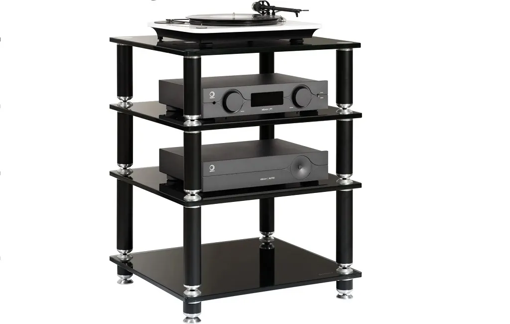 Стійки та тумби для HI-FI техніки NORSTONE STABBL BLACK 600mm HIFI FURNITURE