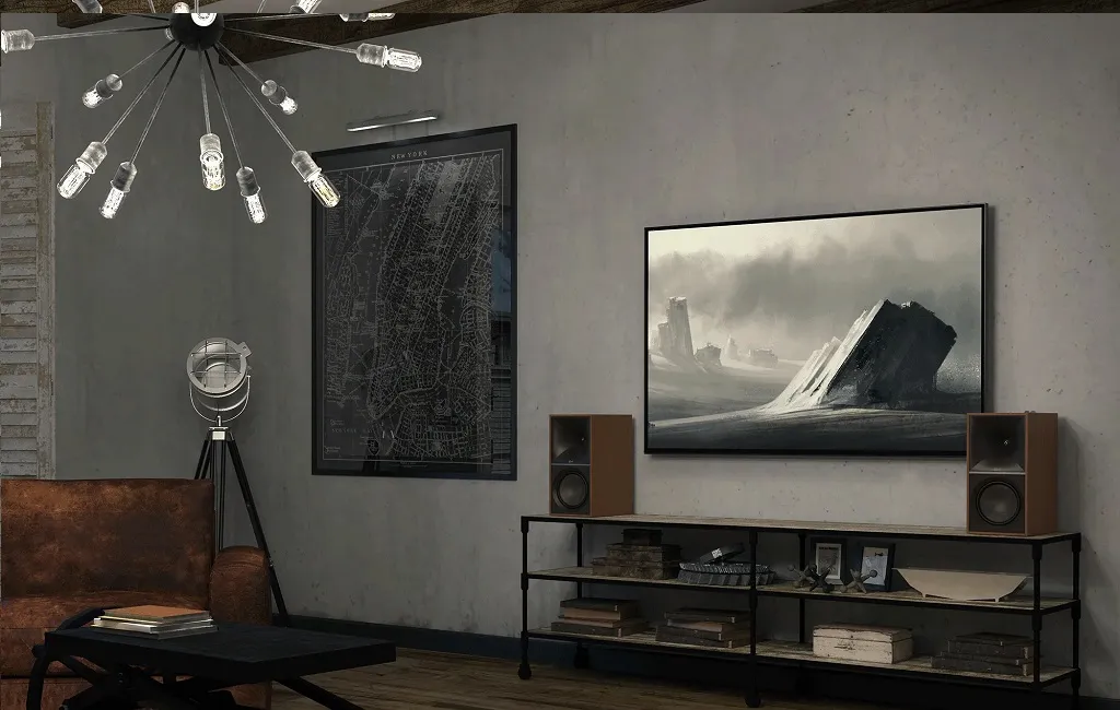 Активная полочная акустика Klipsch The Nines Walnut