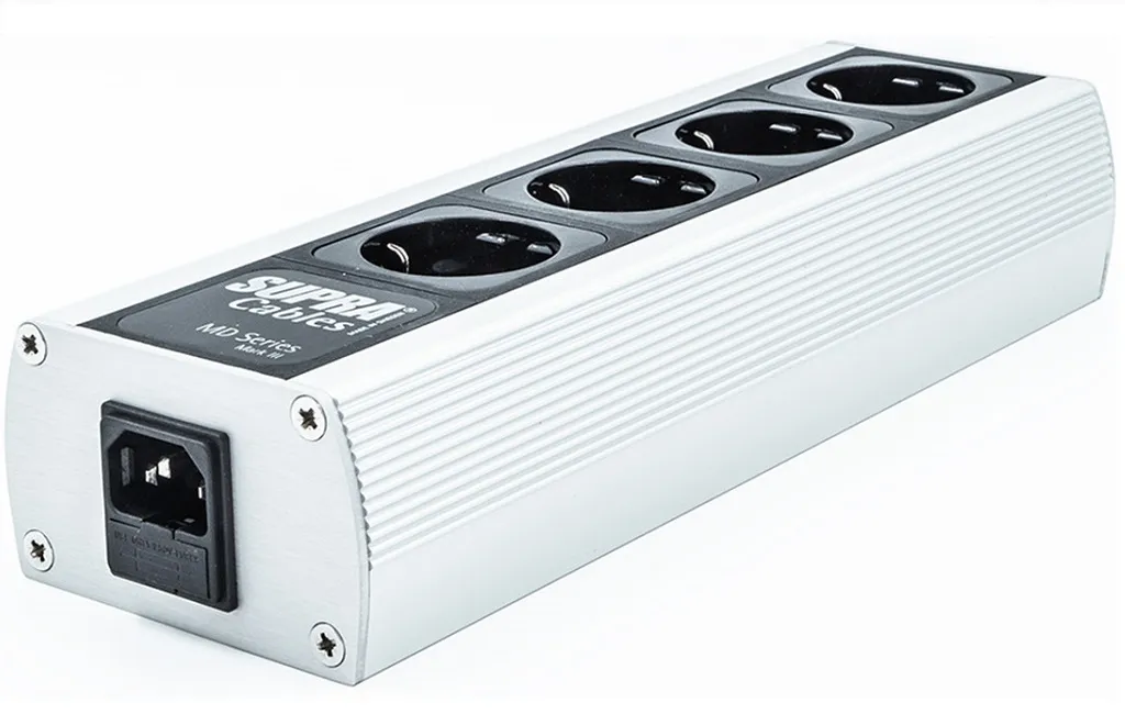 Фільтри мережі, регенератори Supra MAINS BLOCK MD04-EU