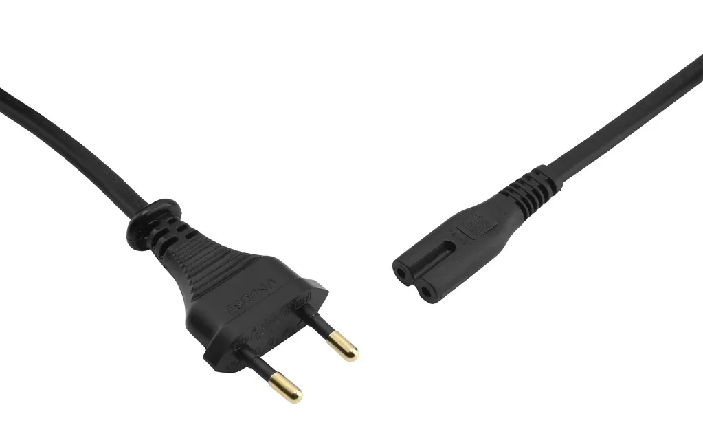 Силові кабелі Oehlbach Powercord C7/150 black, 1.5m