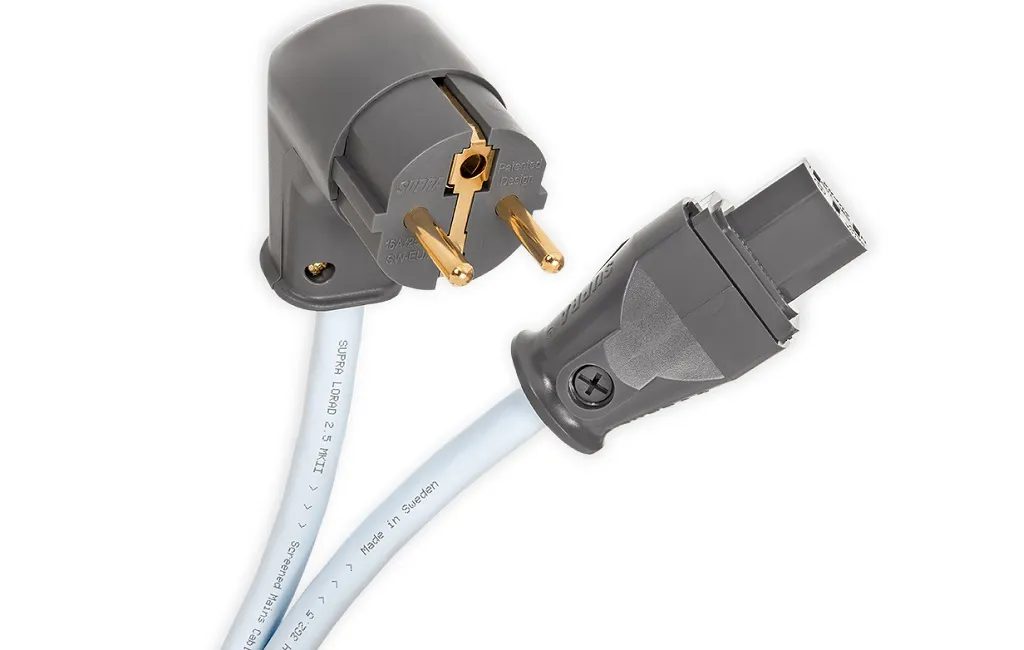 Силові кабелі Supra LORAD 2.5 CS-EU/ANGLED 1.5M