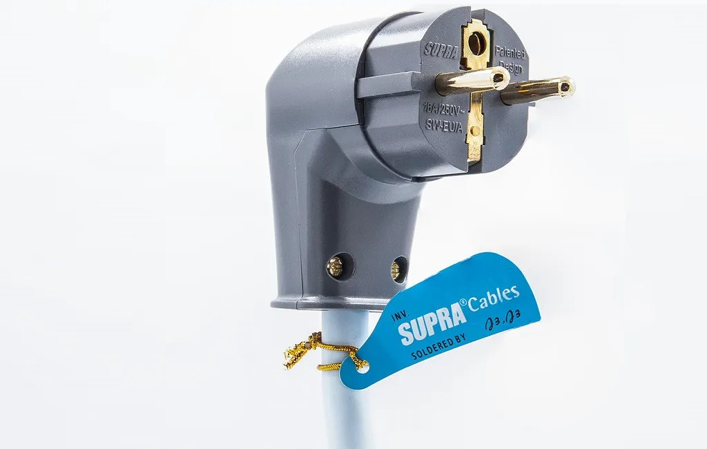 Силові кабелі Supra LORAD 2.5 CS-EU/ANGLED 1.5M