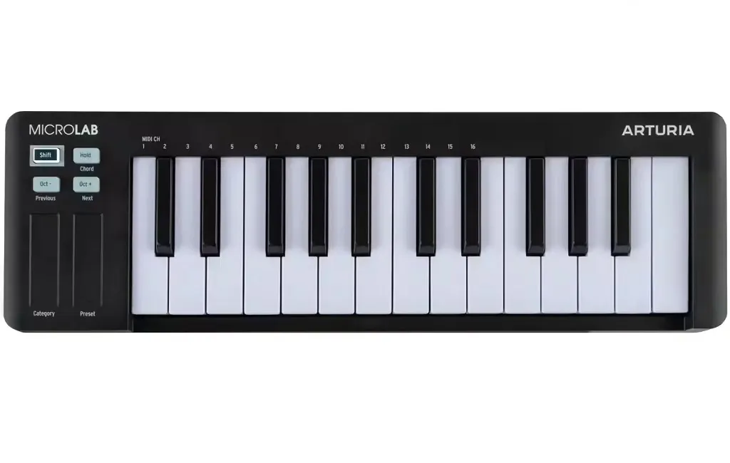 MIDI-клавиатуры Arturia MicroLab mk3 (Black)