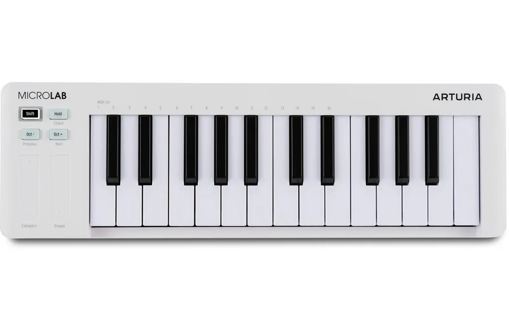 MIDI-клавиатуры Arturia MicroLab mk3 (White)