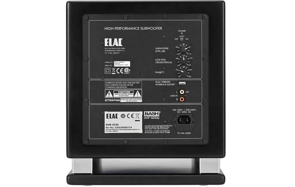 Сабвуфери Elac Sub 2030 Black