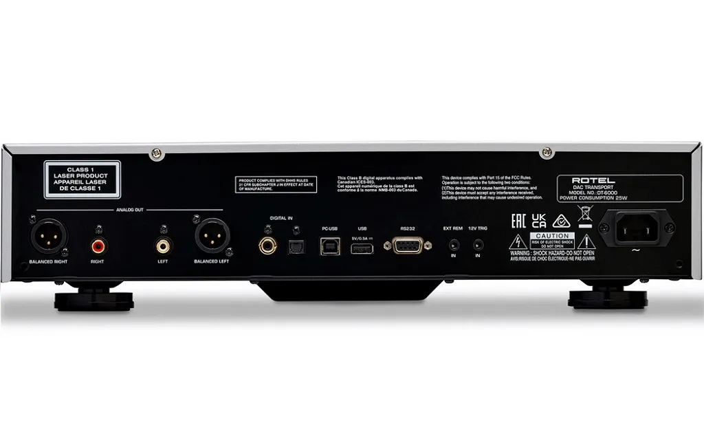 CD проигрыватели Rotel DT-6000 Black