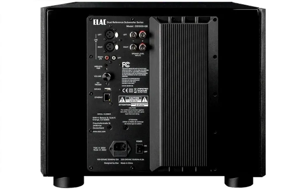 Сабвуферы  Elac DS1000 Gloss Black
