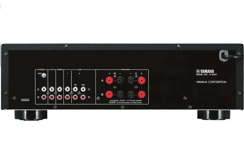 Стерео підсилювачі Yamaha A-S201 II Black