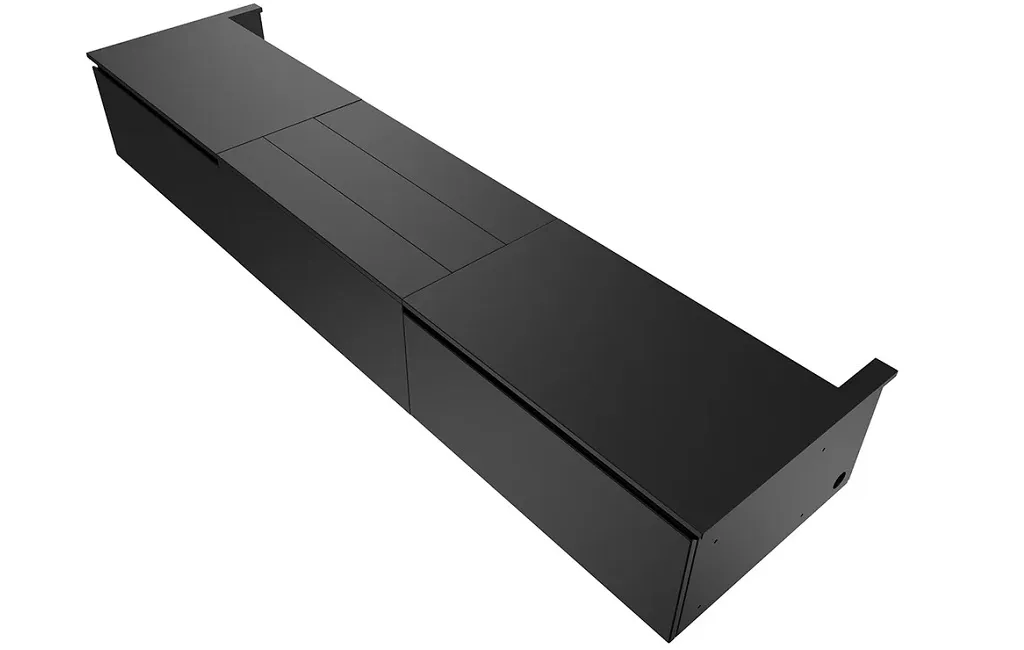 Тумба для короткофокусного проектора з висувним екраном Shore ROLATV Rollable Laser Matte TV Cabinet 100 inch Black