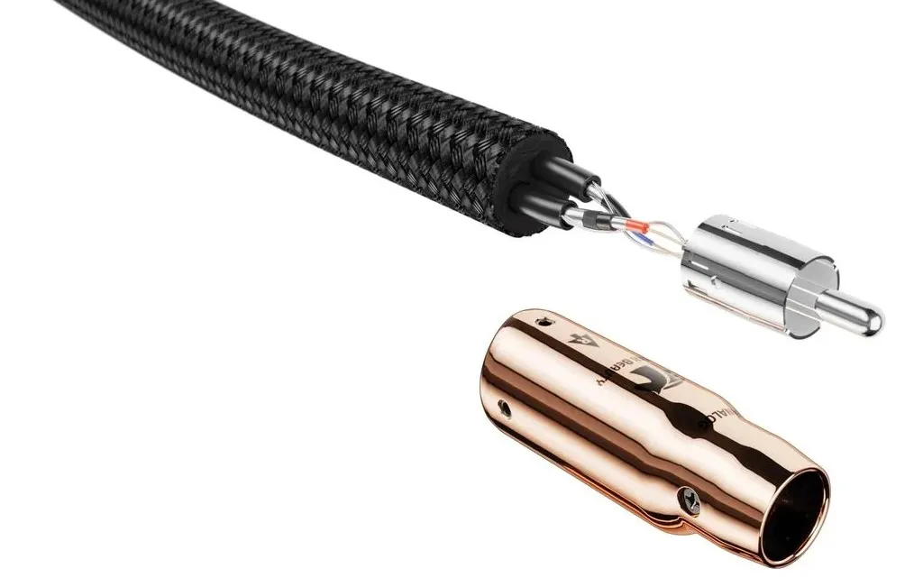 Міжблочні кабелі AUDIOQUEST Pair 1.0m BLACK BEAUTY RCA IC