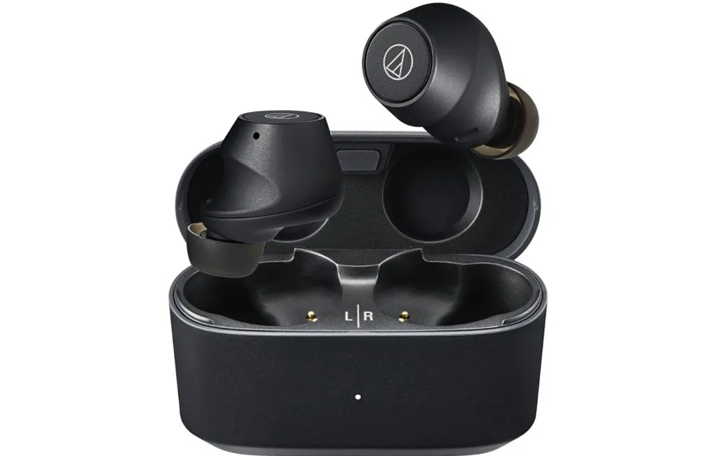 Наушники беспроводные (Bluetooth) Audio-Technica ATH-CKS30TW+BK Black