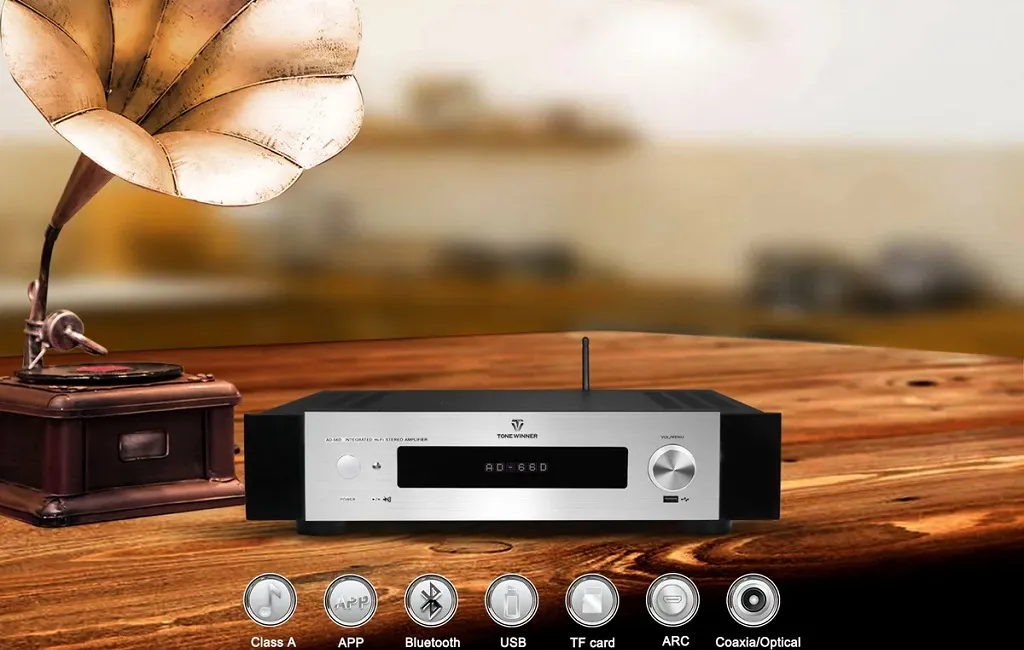 Стерео підсилювачі Tonewinner AD-66D Pro Black