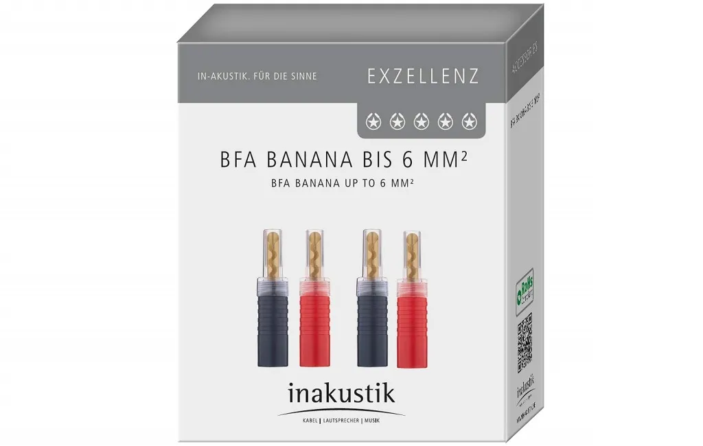 Коннекторы, разъемы Inakustik Excellence BFA Banana Set 50