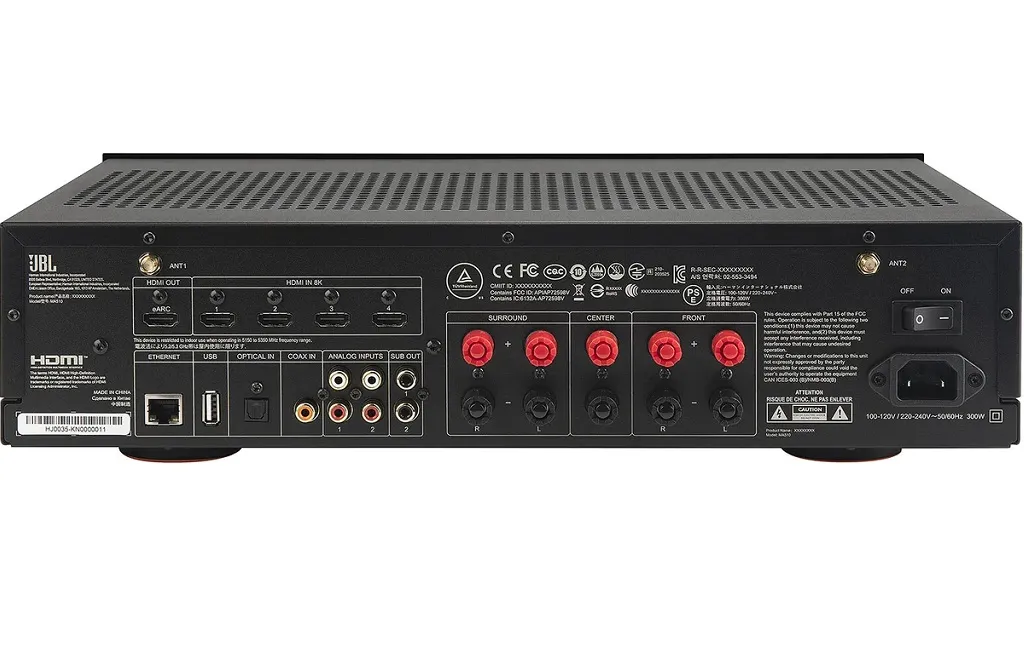 AV Ресівери JBL MA510 Black