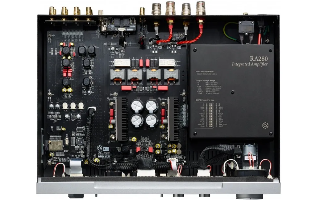 Стерео підсилювачі HIFI Rose RA 280 Black