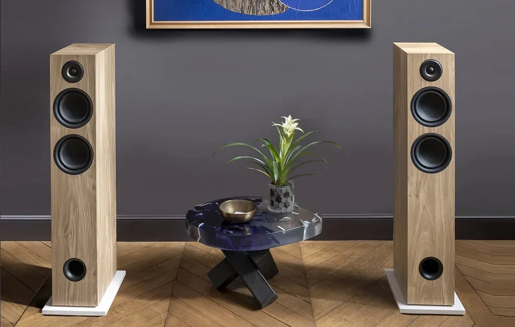 Активная напольная акустика Triangle Elara LN05A Light Oak