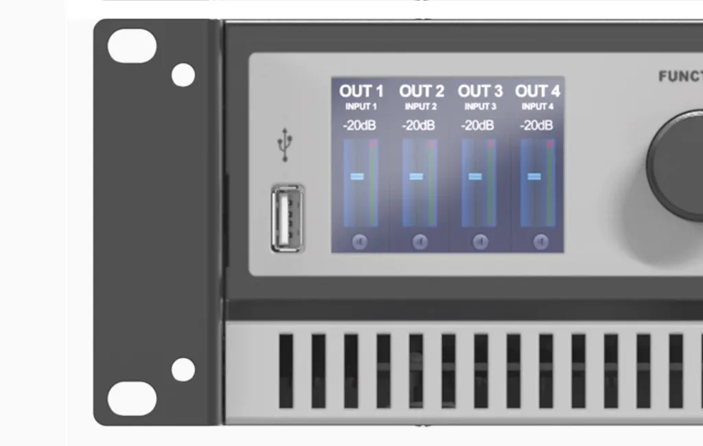 Трансляційні підсилювачі Audac SMQ500 Black