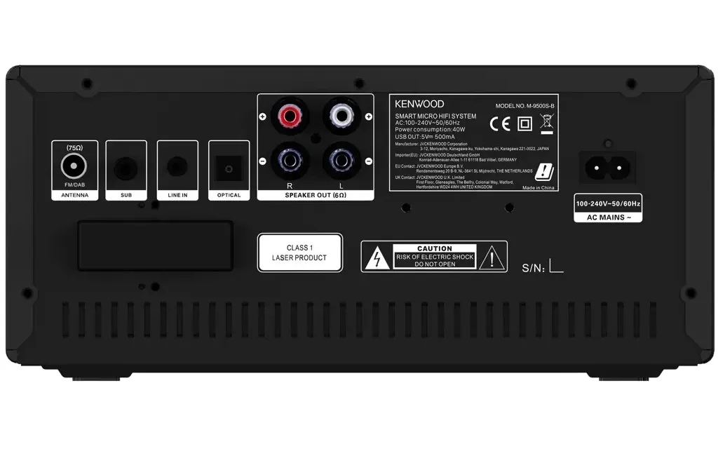 Мінісистеми Kenwood M-9500S-B