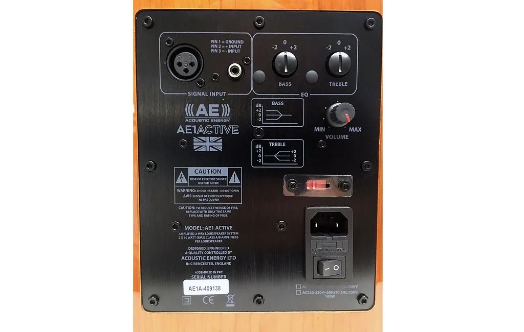 Активная полочная акустика Acoustic Energy AE 1 Active Piano white