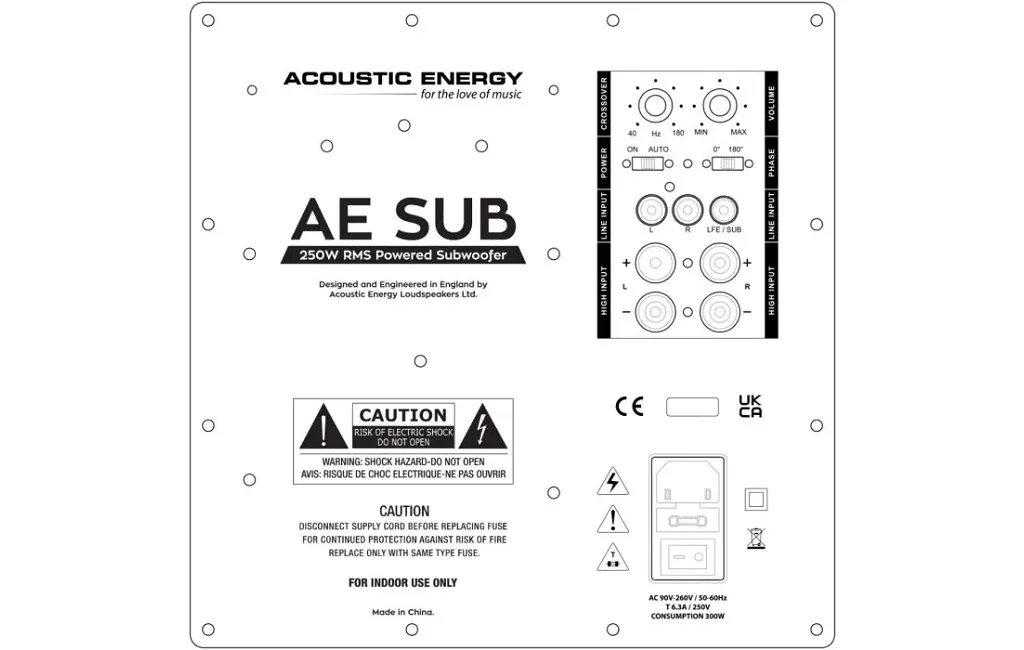 Сабвуферы Acoustic Energy AE Sub White