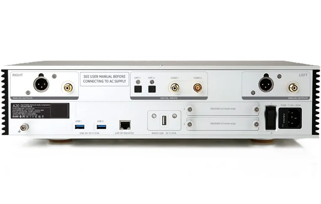 Сетевой плеер Aurender А 20 Silver