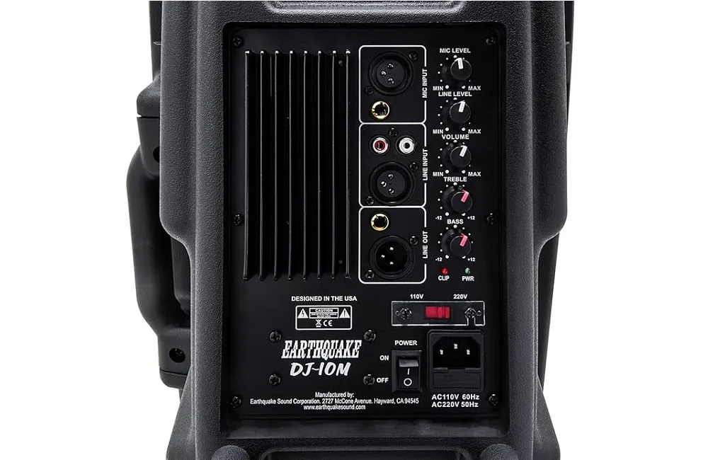 Профессиональная активная акустика Earthquake DJ-10M