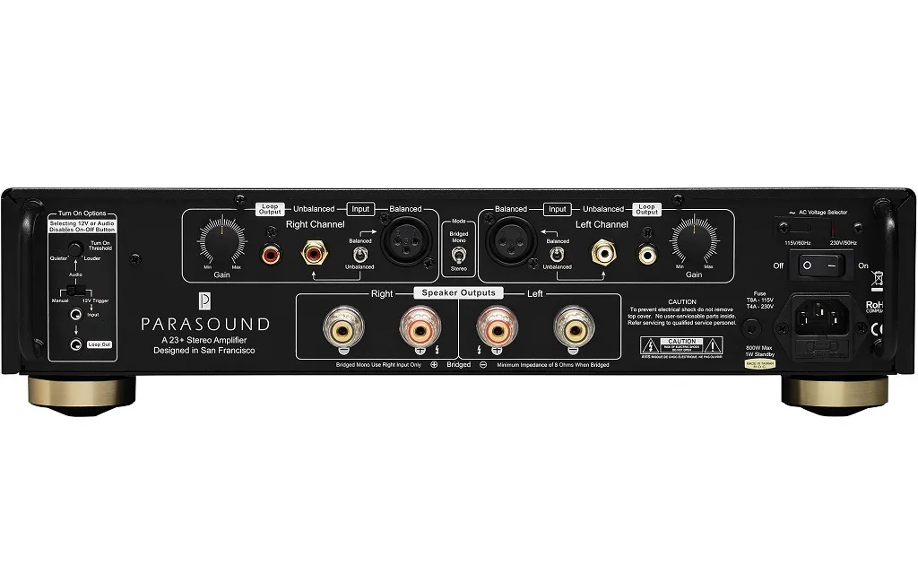 Усилители мощности Parasound Halo A 23+ Black