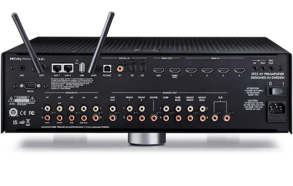 AV процессоры Primare SP25 Black