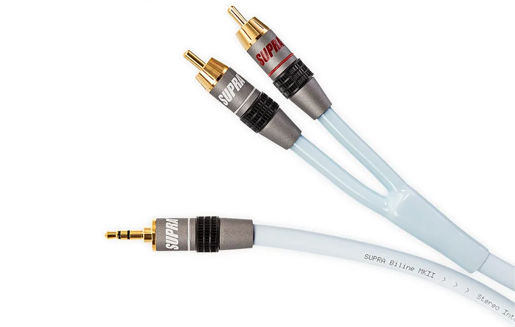 Міжблочні кабелі Supra BILINE MP-2RCA BLUE 4M