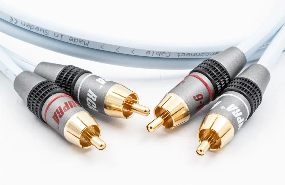 Межблочные кабели Supra DUAL 2RCA-2RCA AUDIO 1M