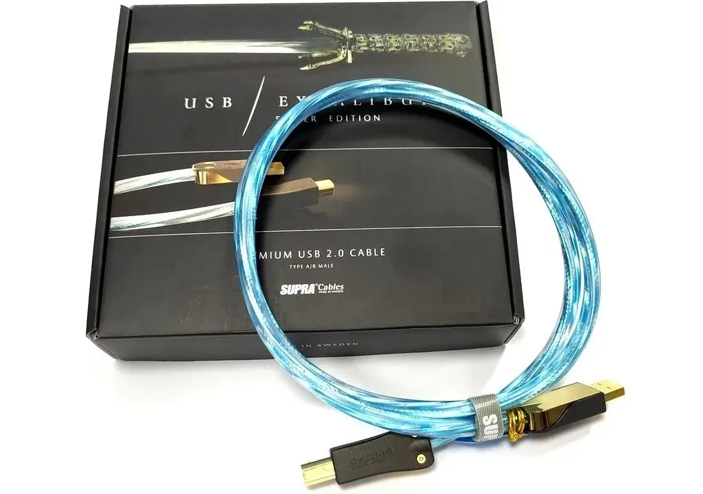 USB кабели Supra USB 2.0 EXCALIBUR A-B 2M