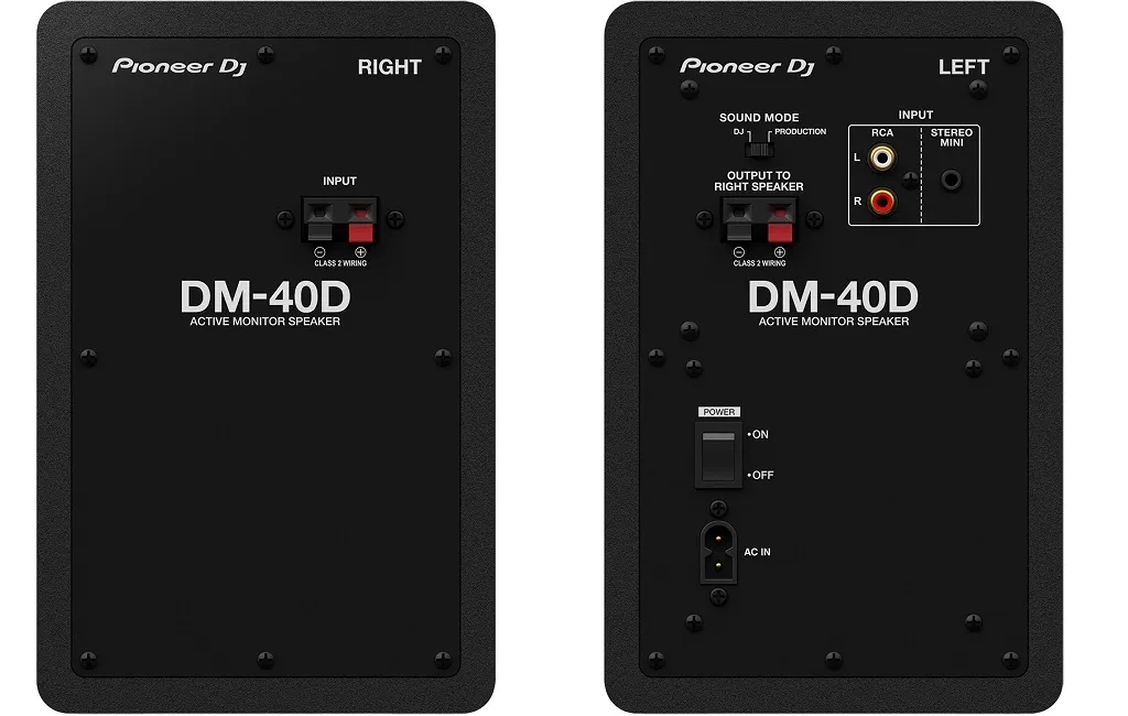 Студийный монитор Pioneer DM-40D Black