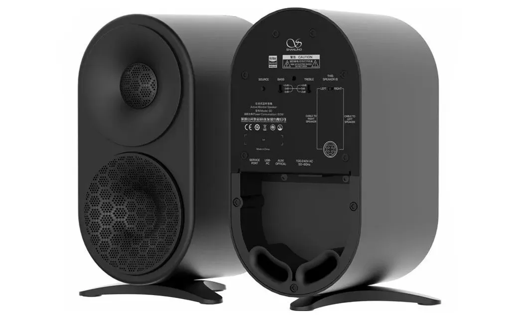 Активная полочная акустика Shanling S0 Black