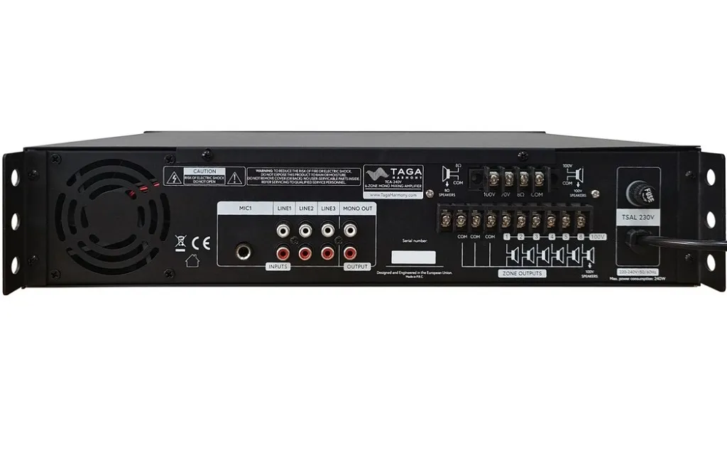 Трансляционные усилители TAGA HARMONY TCA-240V