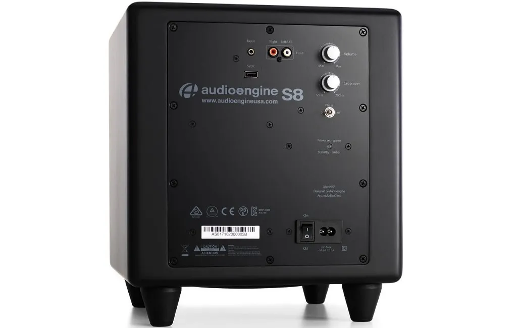 Сабвуферы  Audioengine S8-Black