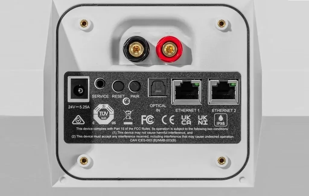 Всепогодна акустика Lithe Audio IO1 Active WiFi Speaker IPX6 - black (L06800)