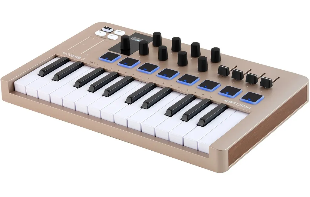 MIDI-клавіатури Arturia MiniLab 3 Champagne Edition