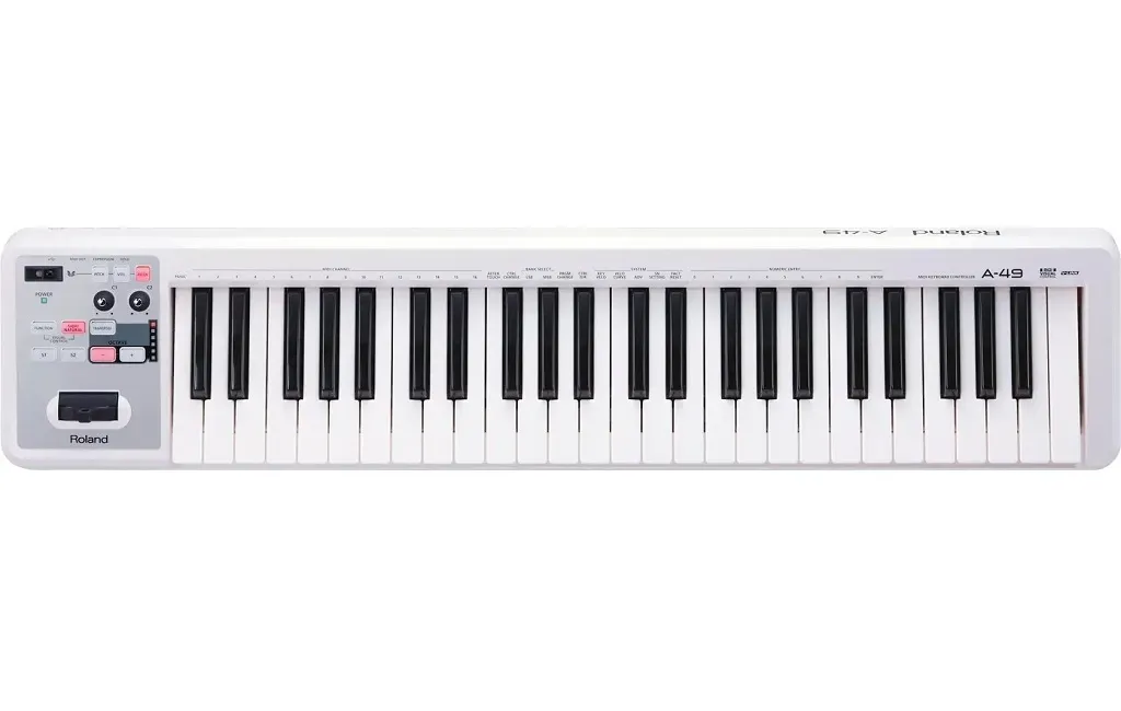 Синтезаторы Roland A-49 White