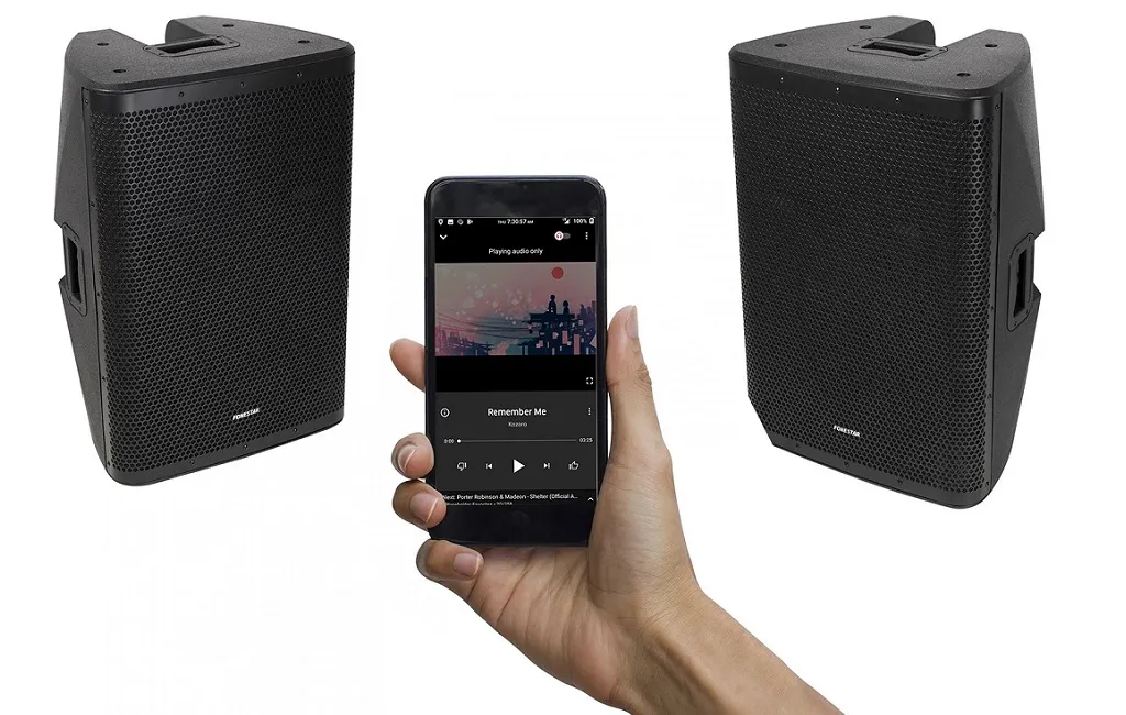 Професійна активна акустика Fonestar FORCE-15DSP