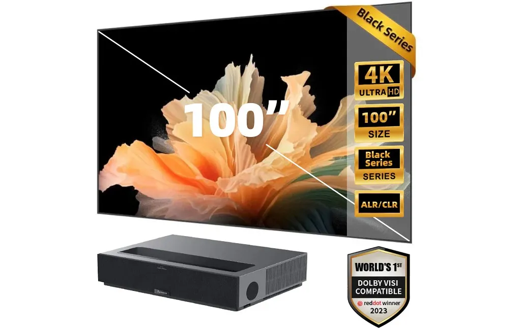 Екрани для проекторів Nothing Projector Black Series ALR/CLR - 100"