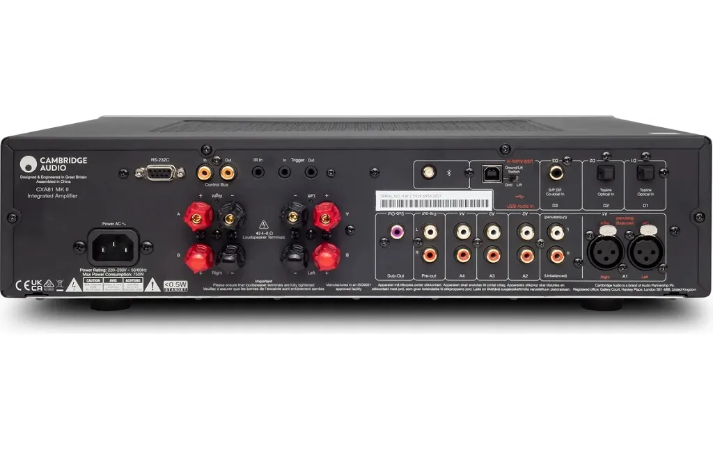 Стерео підсилювачі Cambridge Audio CXA81 MKII Lunar Grey