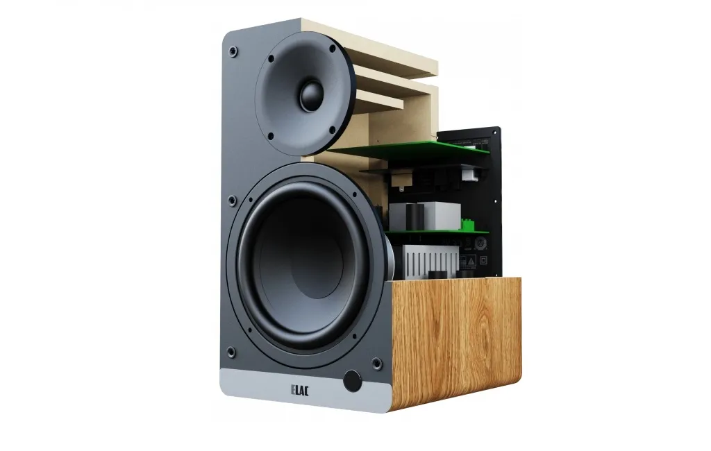Активна полична акустика ELAC DEBUT CONNEX DCB61 White Foil