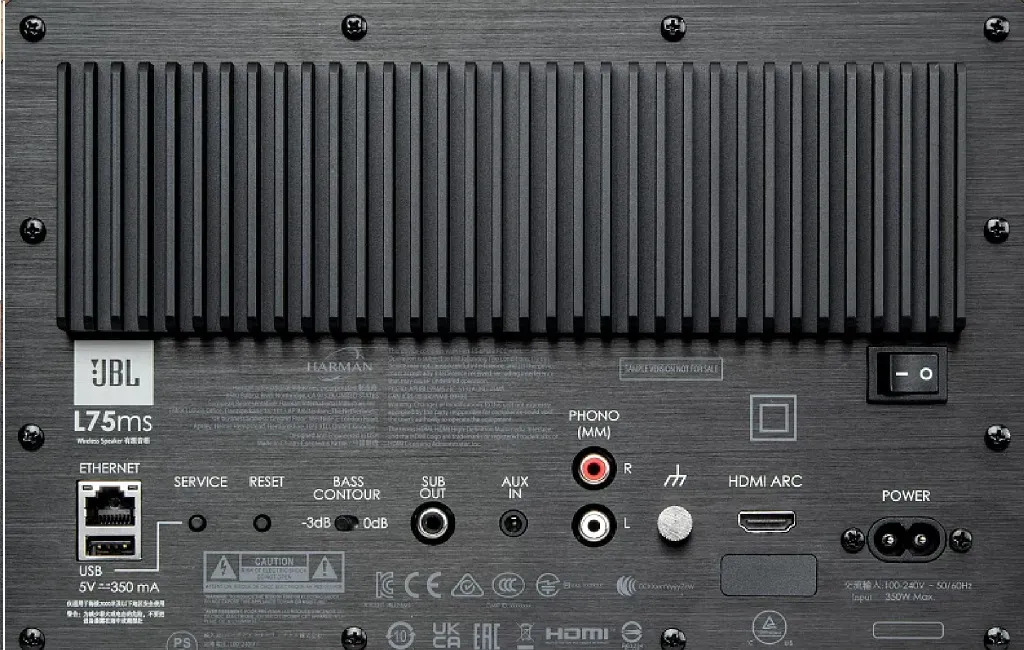 Бездротова аудіосистема JBL L75 ms Black Edition (JBLL75MSBGEU)