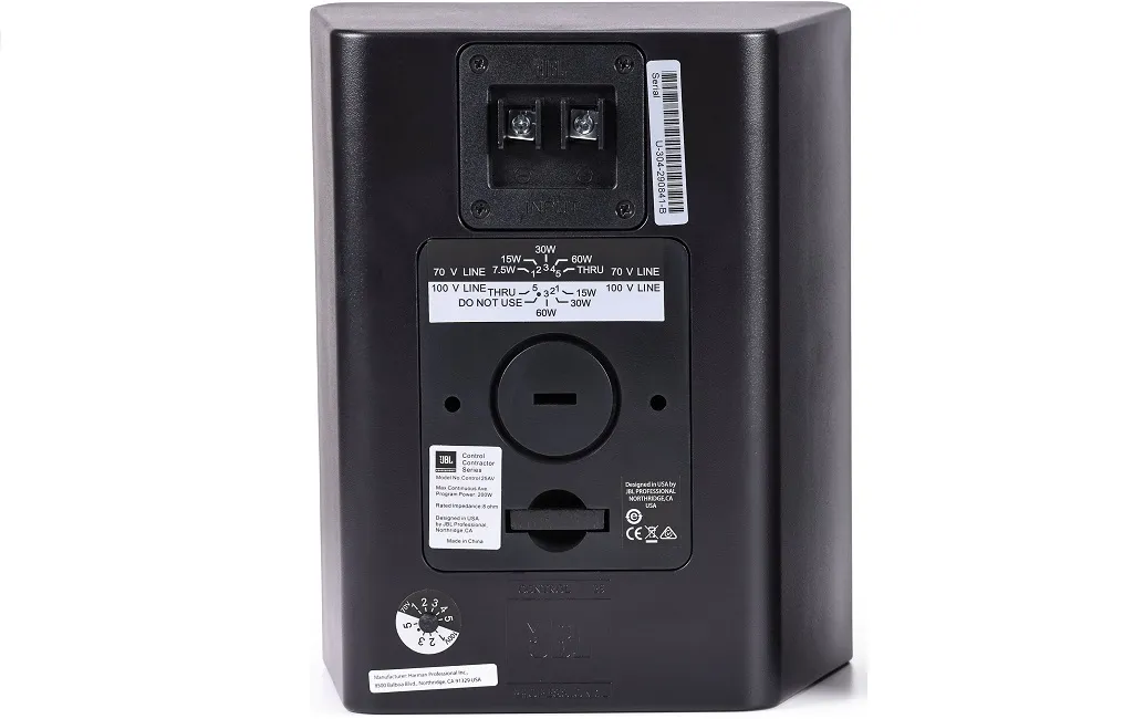Всепогодная акустика JBL Control 25AV Black