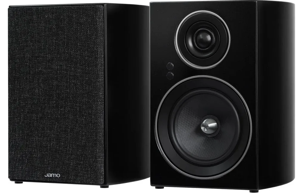 Активна полична акустика Jamo C707PA MKII High Gloss Black