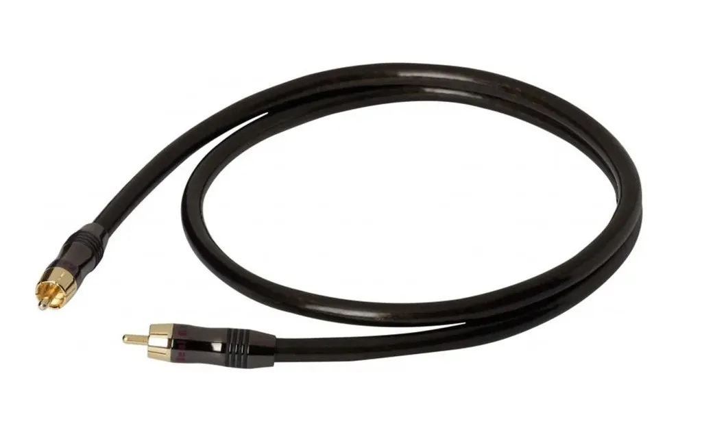Цифровые коаксиальные кабели Real Cable EAN (1 RCA - 1 RCA )  1 M