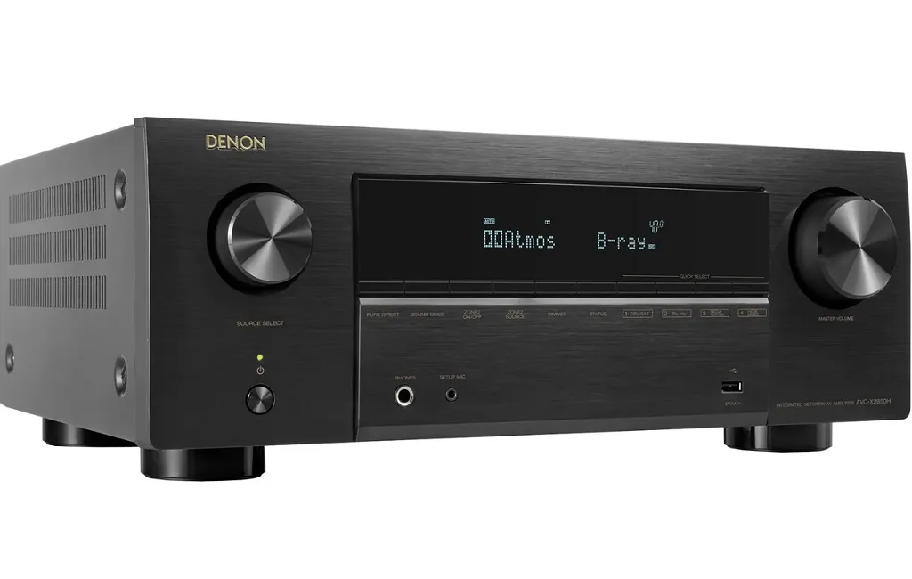 AV Ресиверы  Denon AVC-X2850H 8K (7.2 сh) Black